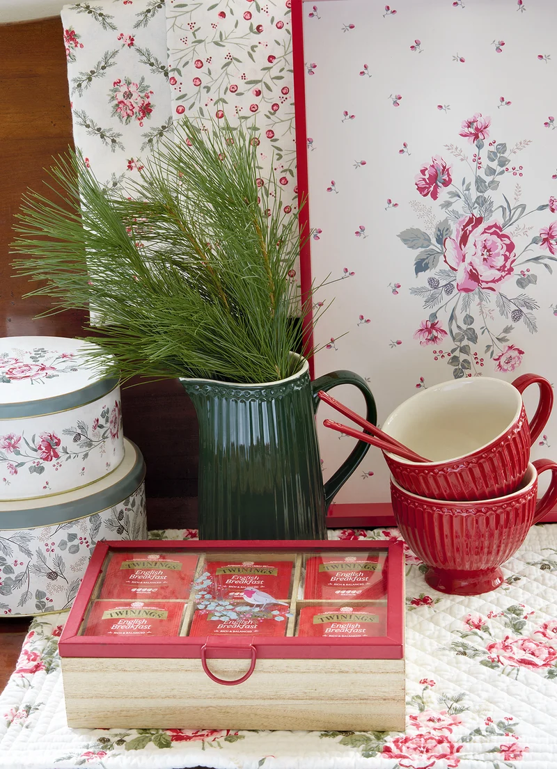 Greengate Alice Eierbecher red 6,5cm Set6