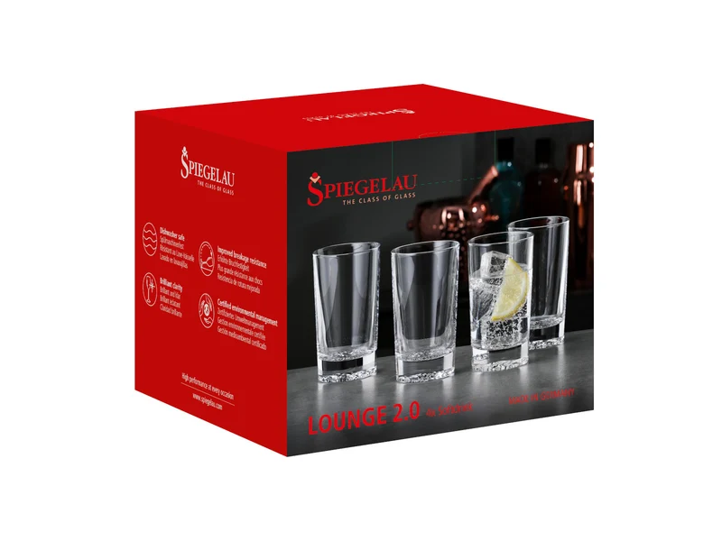 Spiegelau Lounge 2.0 Softdrink Set 4tlg
