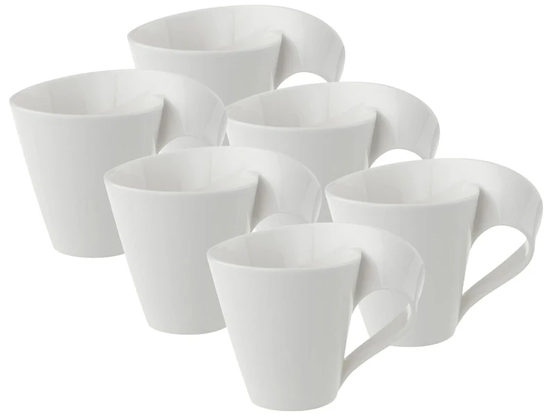 Villeroy & Boch New Wave Caffe Becher mit Henkel 0,25 l Set6