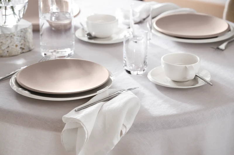 Villeroy & Boch NewMoon beige Frühstücksteller 24 cm Set6