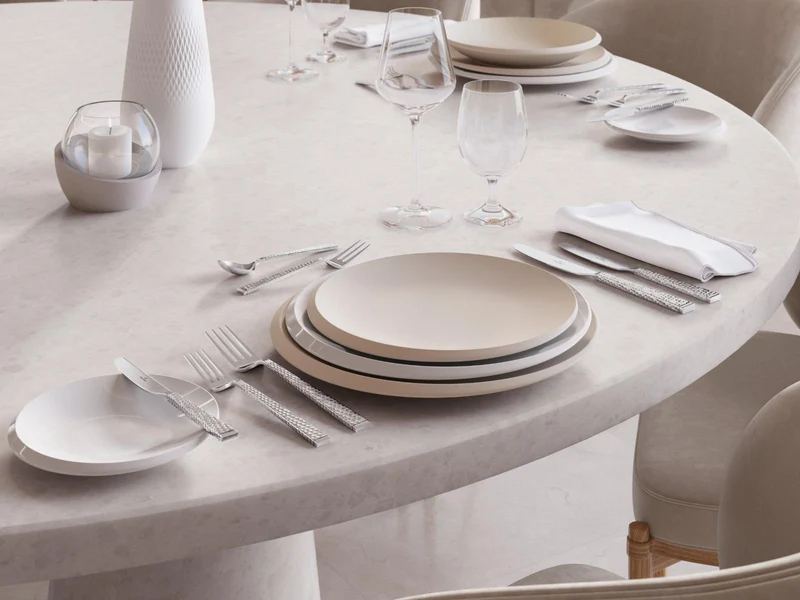 Villeroy & Boch NewMoon beige Frühstücksteller 24 cm Set6