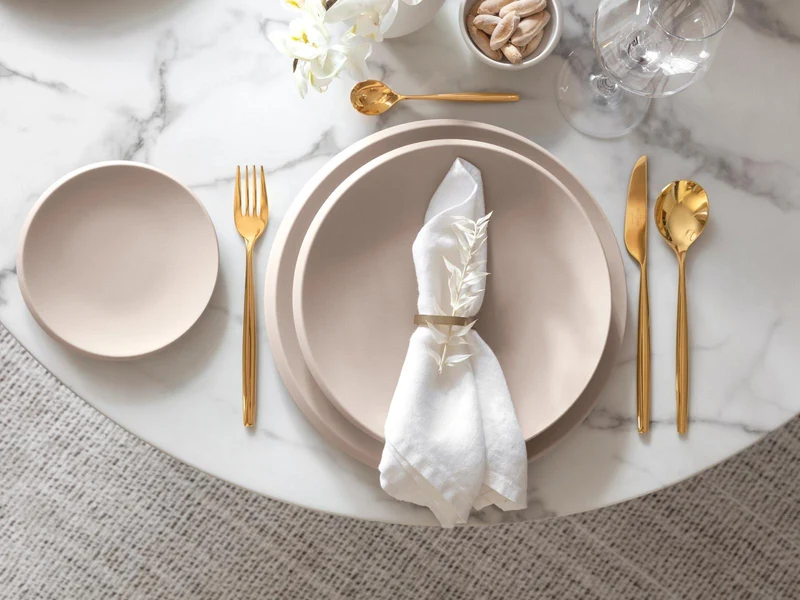 Villeroy & Boch NewMoon beige Schale flach 25cm Set6