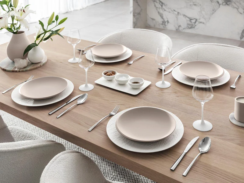 Villeroy & Boch NewMoon beige Schale tief 29 cm Set6