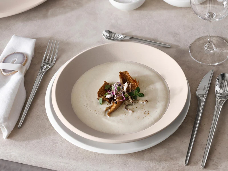 Villeroy & Boch NewMoon beige Schale tief 29 cm Set6