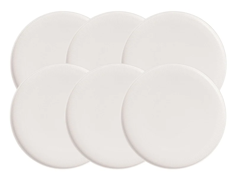 Villeroy & Boch Afina Brotteller weiß 17cm Set6