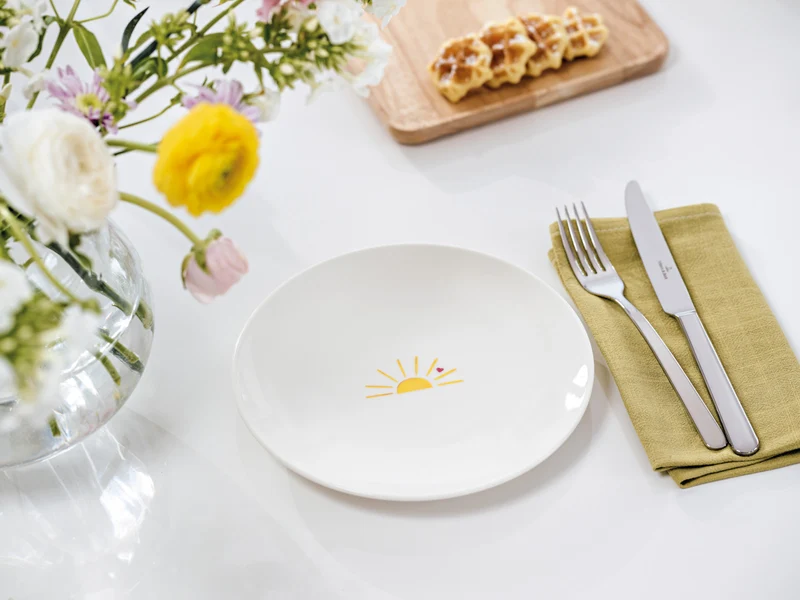 Villeroy & Boch With Love Frühstücksteller Hello Sunshine 21cm