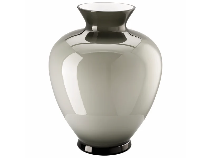 Rosenthal Gianna Grey - Glass Vase 36cm