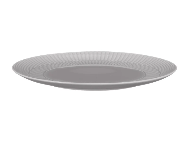 Seltmann Weiden Amina Silbergrau uni Frühstücksteller rund 22,5cm