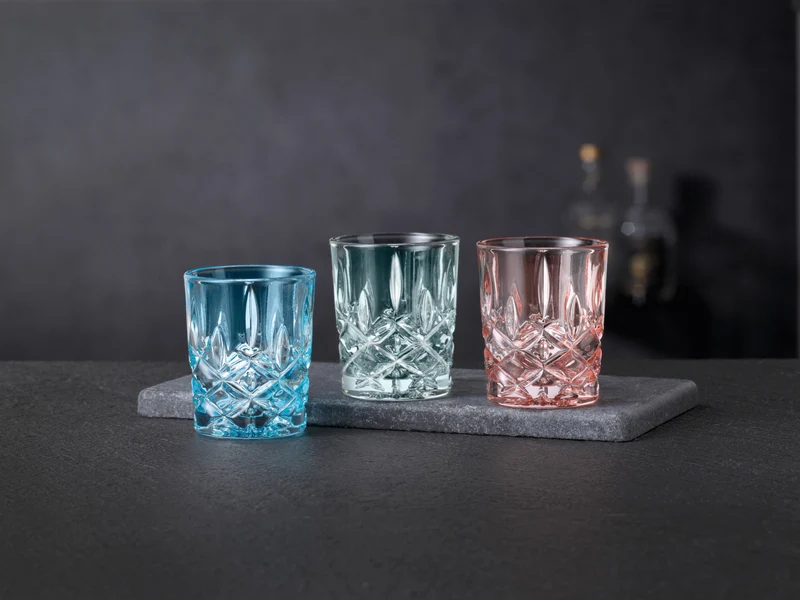 Nachtmann Noblesse Shot Glas/ Schnapsglas mehrfarbig Set 3tlg