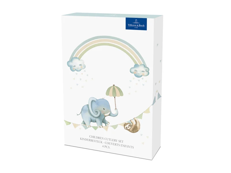 Villeroy & Boch Walk like an Elephant Kinderbesteckset 4tlg