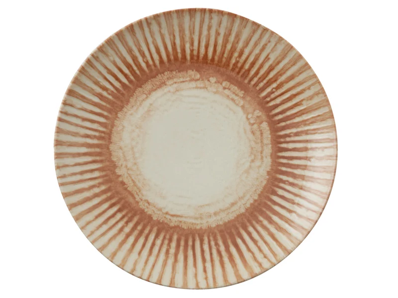 Rosenthal Arthur Krupp Stoneware Sunlight Red Teller flach 20cm