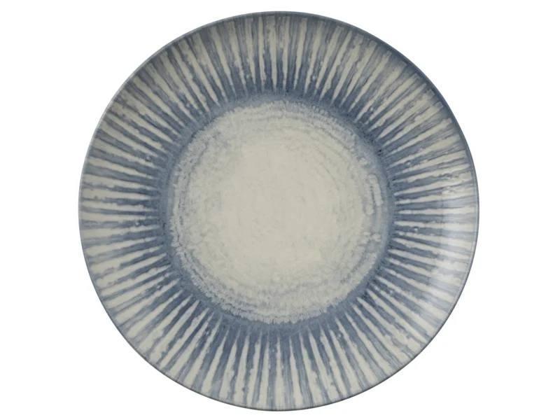 Rosenthal Arthur Krupp Stoneware Sunlight Blue Teller flach 27,5cm