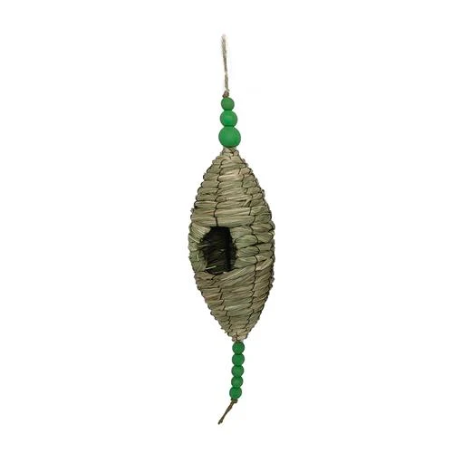 Vogelhaus Carpina Gras D10 H36cm Natur/Grün
