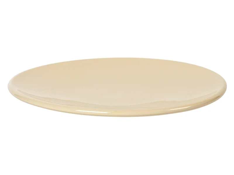 Broste Copenhagen Alfredo Servierteller beige Ø30cm