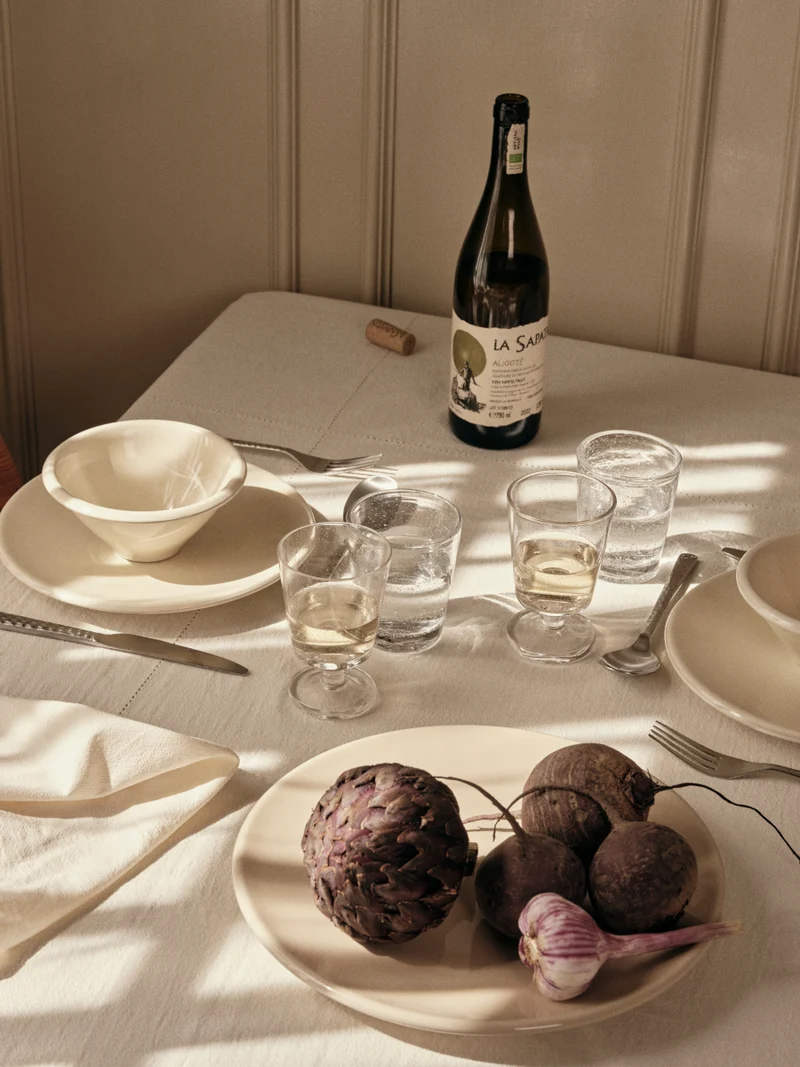 Broste Copenhagen Alfredo Schüssel cream Ø15cm