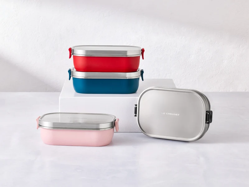 Le Creuset On The Go Lunchbox kirschrot 900ml