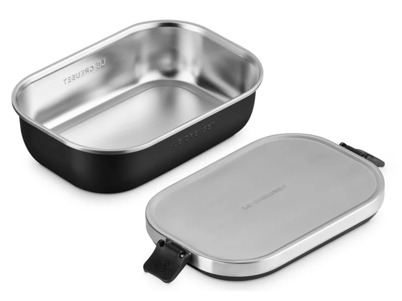 Le Creuset On The Go Lunchbox schwarz matt 900ml