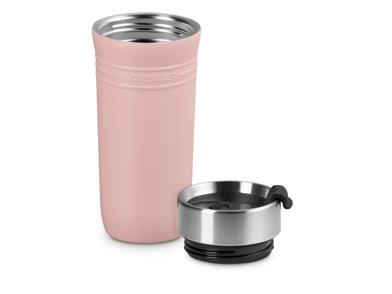 Le Creuset On The Go Thermobecher shell pink 350ml