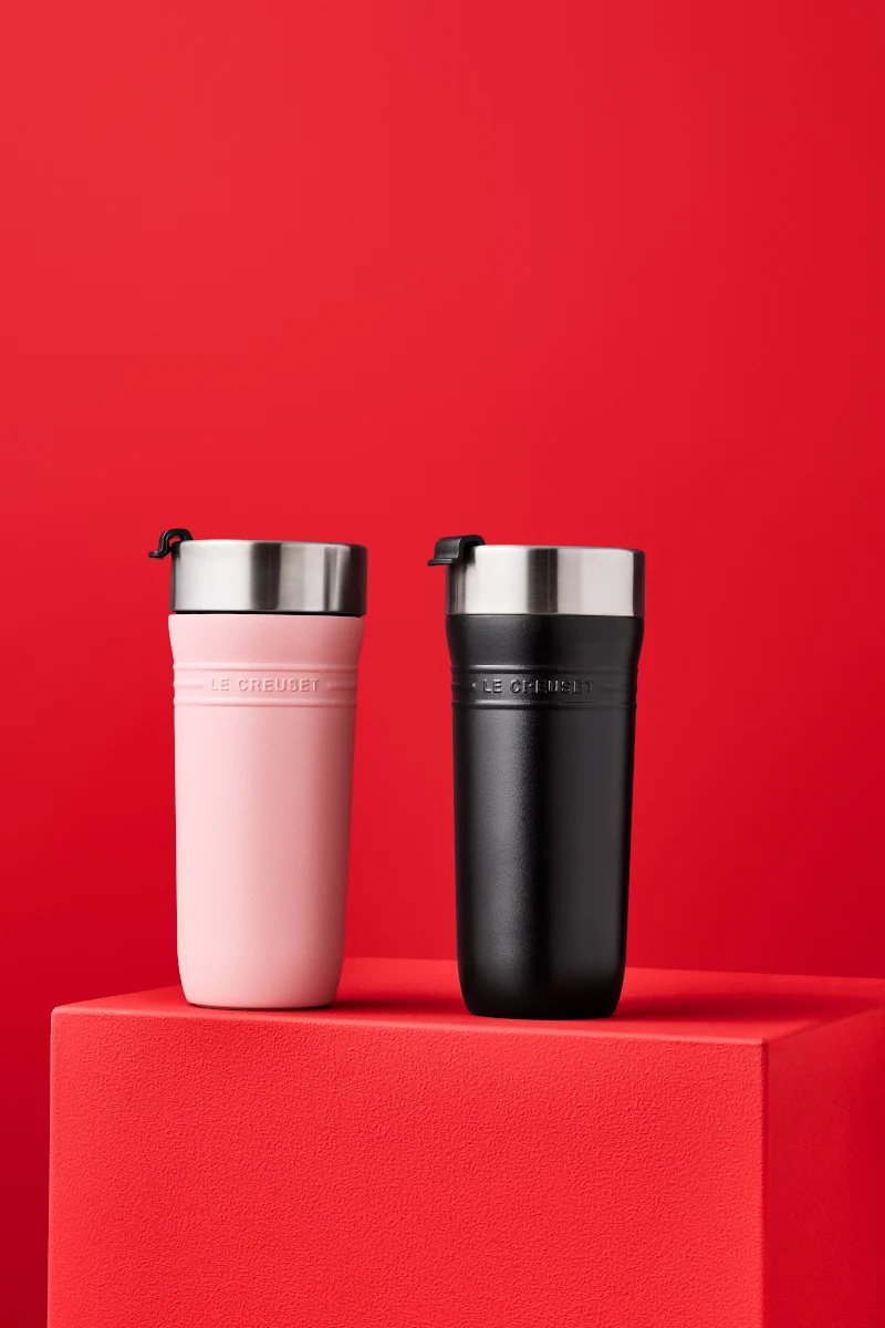 Le Creuset On The Go Thermobecher shell pink 350ml