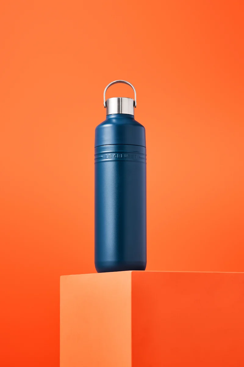 Le Creuset On The Go Trinkflasche deep teal 1l