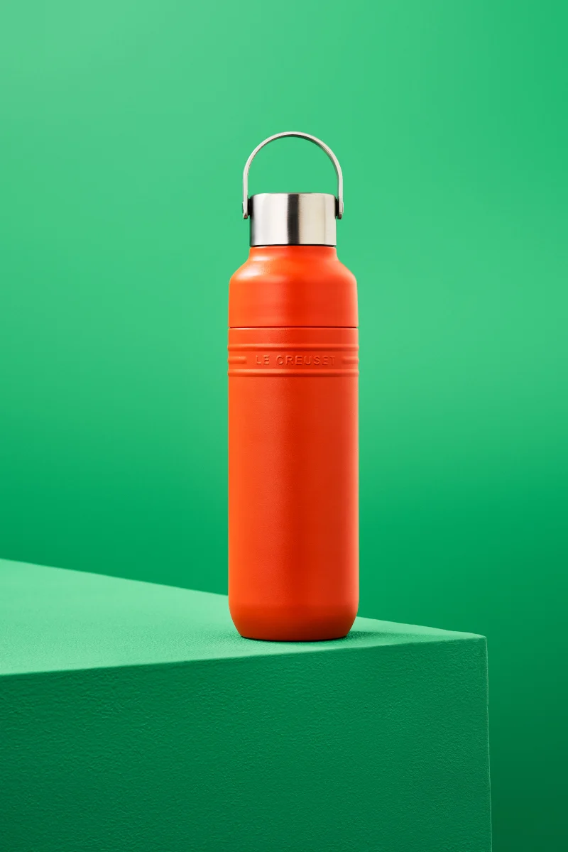Le Creuset On The Go Trinkflasche ofenrot 500ml