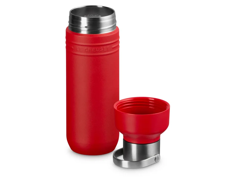 Le Creuset On The Go Trinkflasche kirschrot 500ml