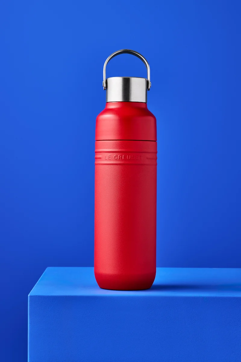 Le Creuset On The Go Trinkflasche kirschrot 500ml