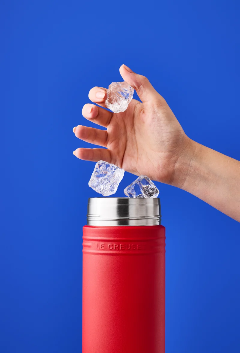 Le Creuset On The Go Trinkflasche kirschrot 500ml