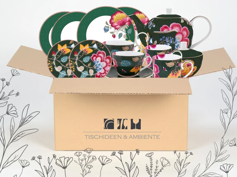PIP STUDIO Geschenkbox Fantasy Green 13tlg