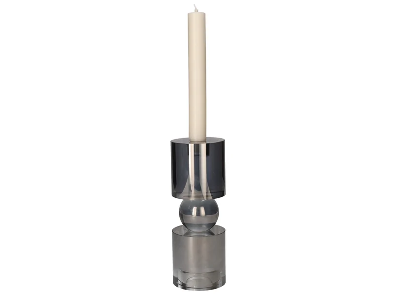 Giftcompany Sari Teelichthalter grau 21,5cm