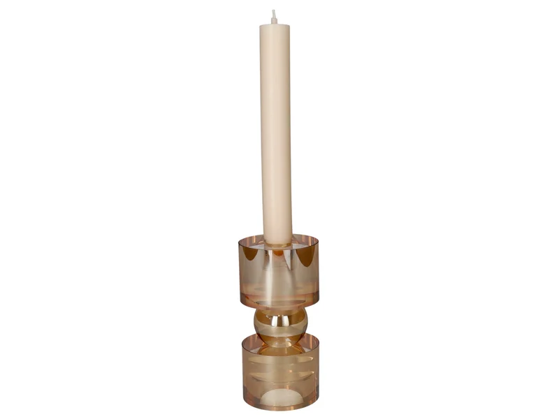 Giftcompany Sari Teelichthalter amber 15cm