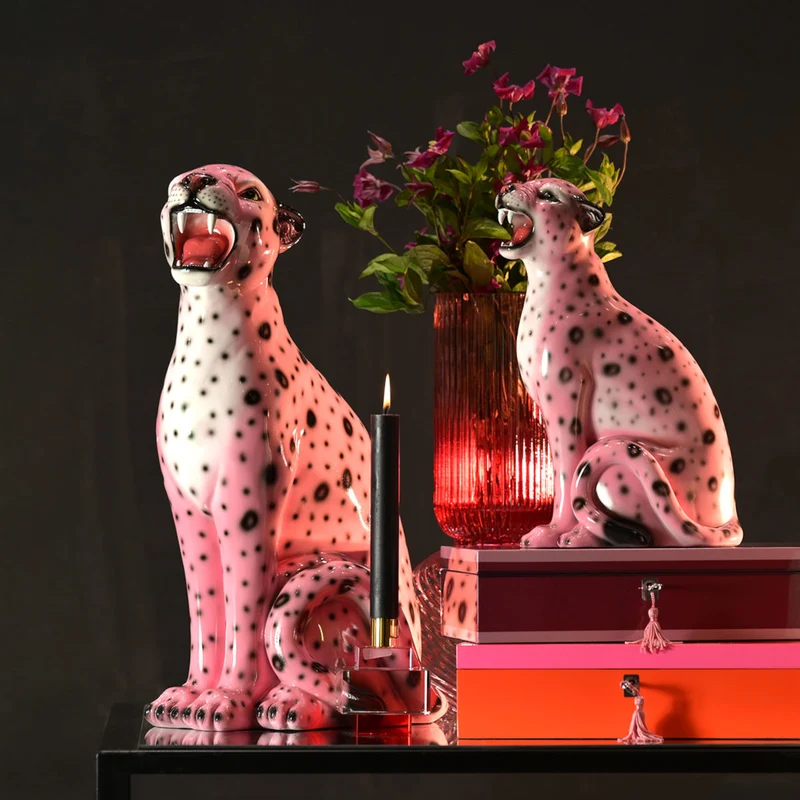 Giftcompany Wildcat Leopard M rosa 51cm