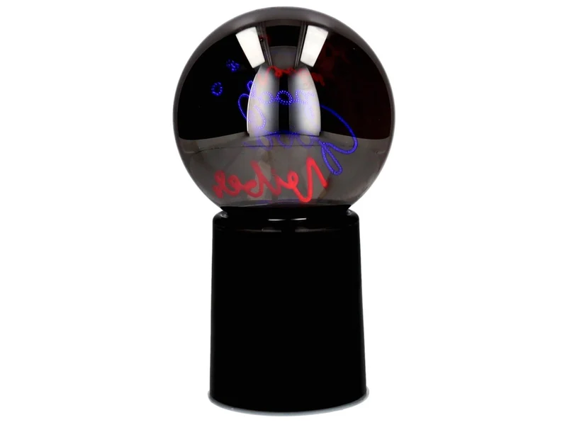 Giftcompany Glowmance LED-Leuchtkugel Neonlicht Good vibes schwarz 21cm