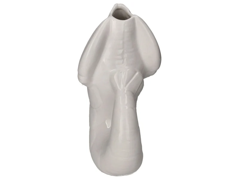 Giftcompany Madame Crevette Hummer Vase L weiß 32cm
