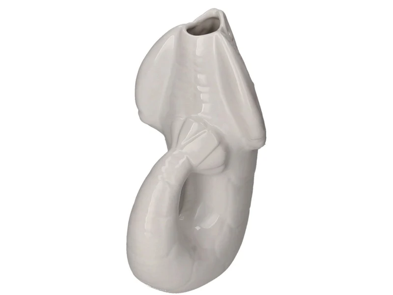 Giftcompany Madame Crevette Hummer Vase L weiß 32cm