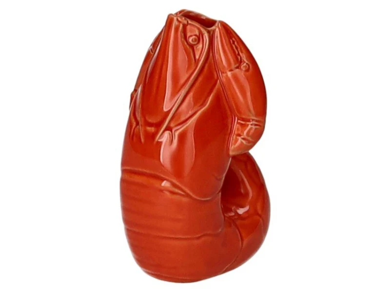 Giftcompany Madame Crevette Hummer Vase XS orangerot 14cm