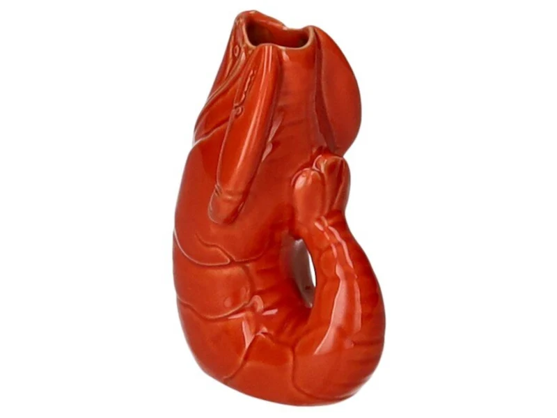 Giftcompany Madame Crevette Hummer Vase XS orangerot 14cm