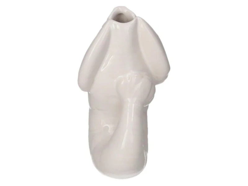 Giftcompany Madame Crevette Hummer Vase XS weiss 14cm