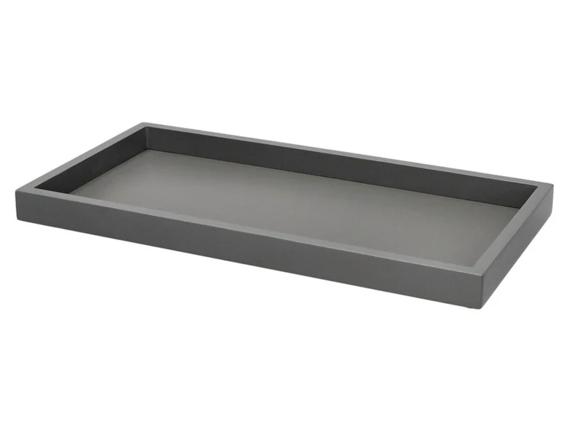 Giftcompany Neo Tablett rechteckig grau 30cm