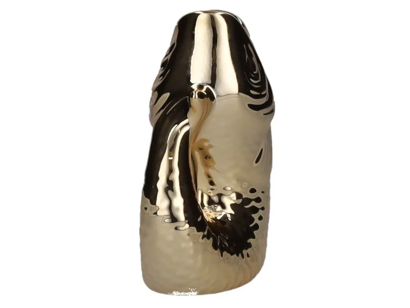 Giftcompany Monsieur Carafon Vase / Karaffe Fisch XS gold 0,2l