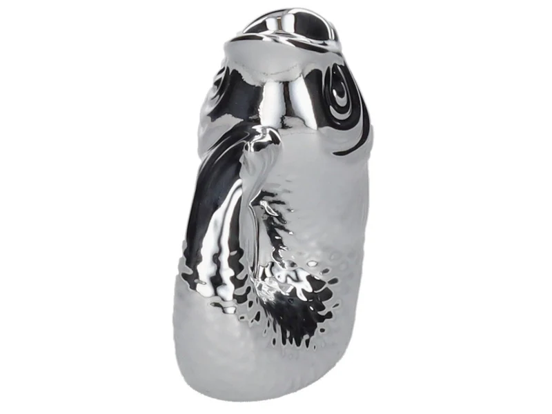 Giftcompany Monsieur Carafon Kerzenhalter Fisch XS silber 12,7cm