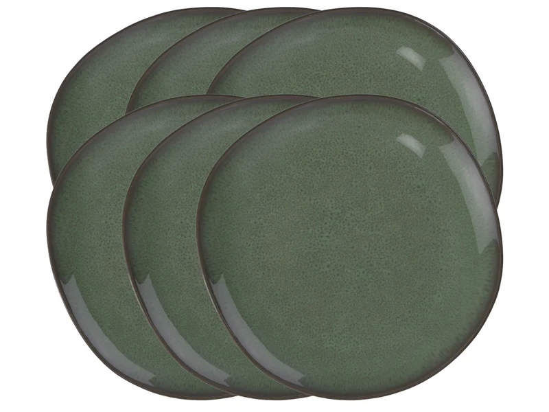like. by Villeroy & Boch Lave vert Speiseteller 28cm Set6