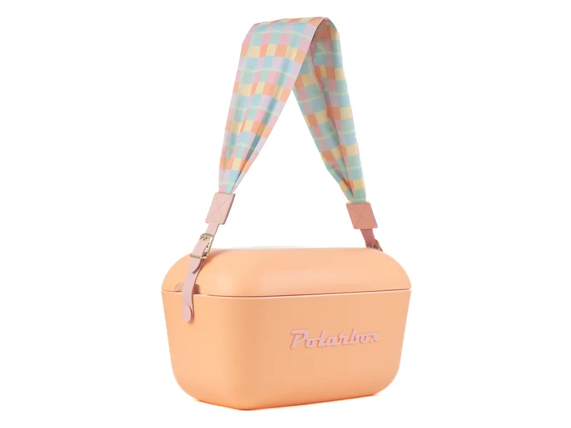 Polarbox Prinkstyle Strap VichyPop Check Pink 91cm