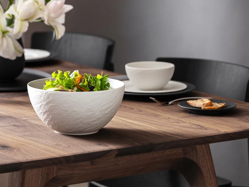 Villeroy & Boch Manufacture Rock blanc Salatschüssel 24cm