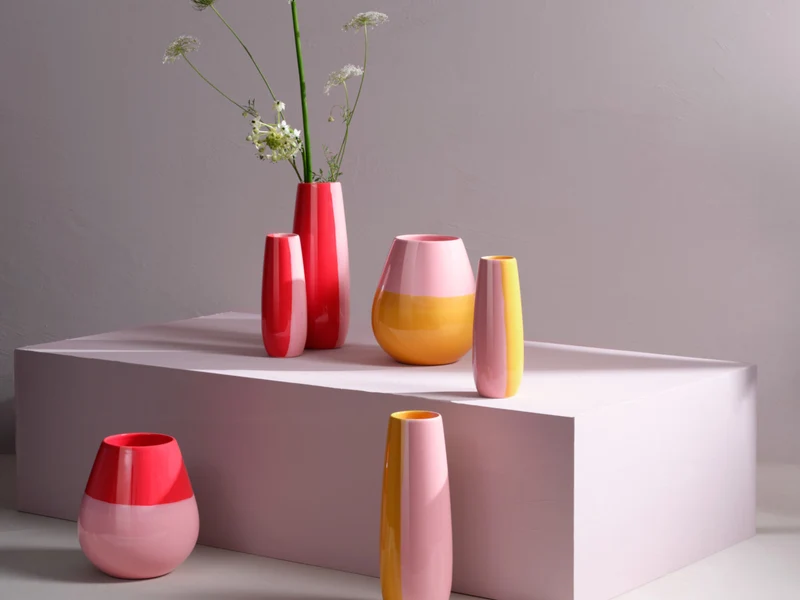 ASA ease Vase strawberry smoothie 18 cm