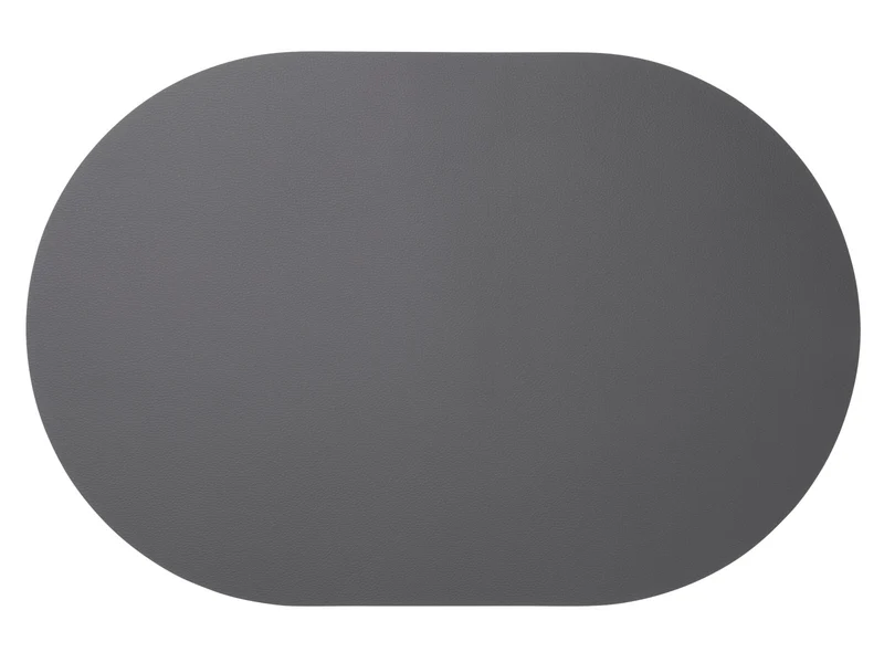 ASA leather optic fine Tischset oval basalt 49,5x33cm