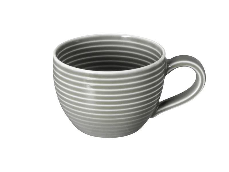 Seltmann Weiden Beat Perlgrau uni Espressoobertasse 0,11l mit Relief