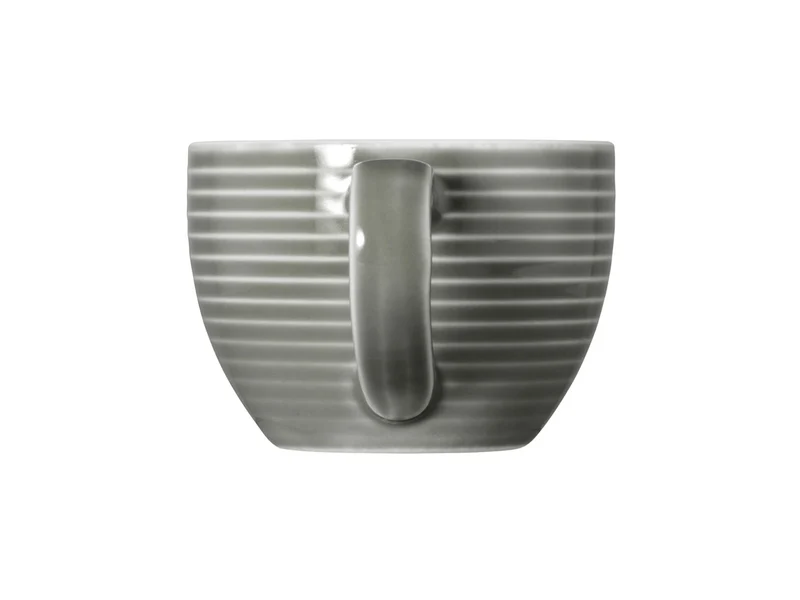 Seltmann Weiden Beat Perlgrau uni Espressoobertasse 0,11l mit Relief