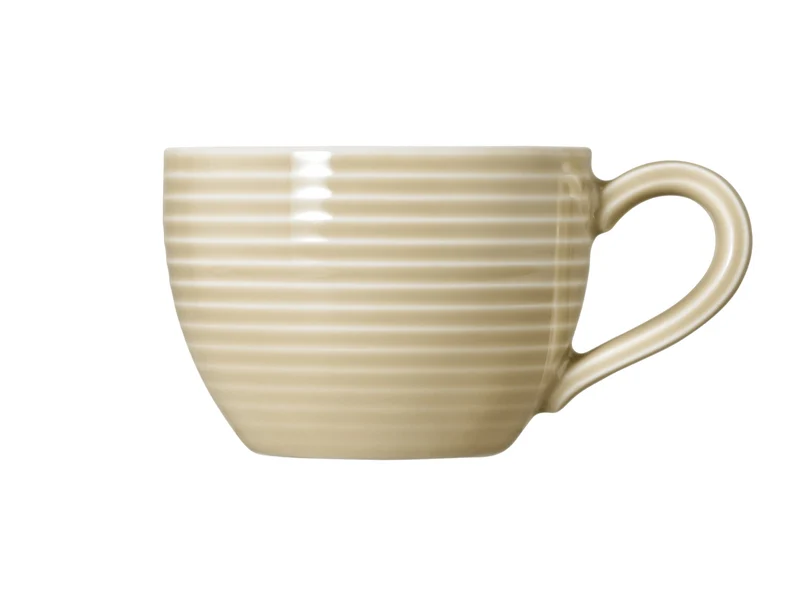Seltmann Weiden Beat Sandbeige uni Espressoobertasse 0,11l mit Relief
