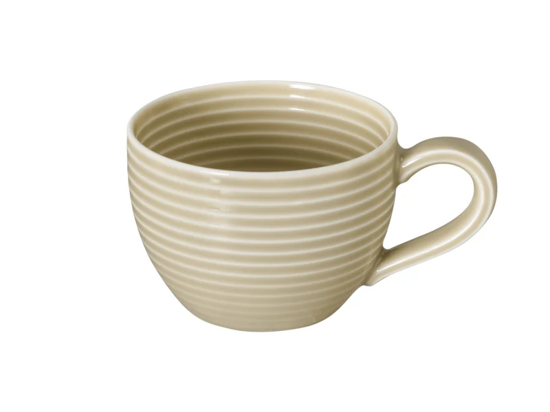 Seltmann Weiden Beat Sandbeige uni Espressoobertasse 0,11l mit Relief